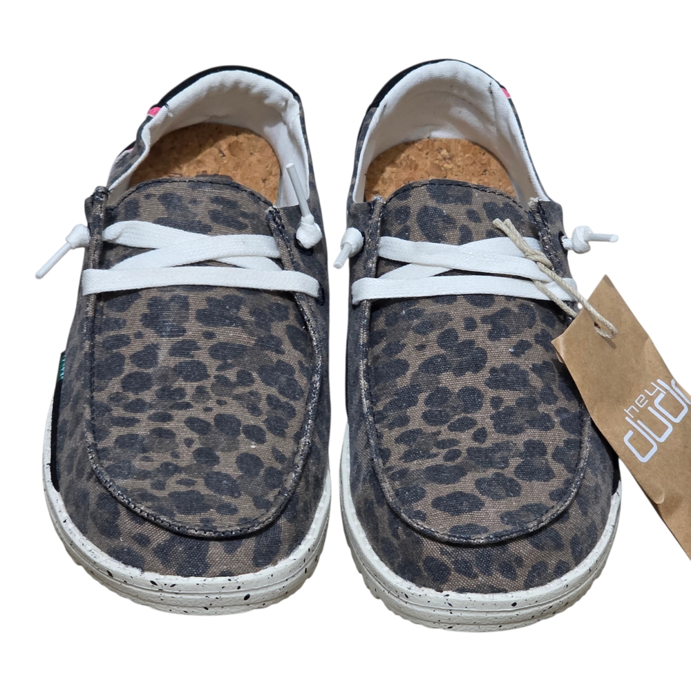 Hey Dude Women's Animal Print Slip-On Sneakers